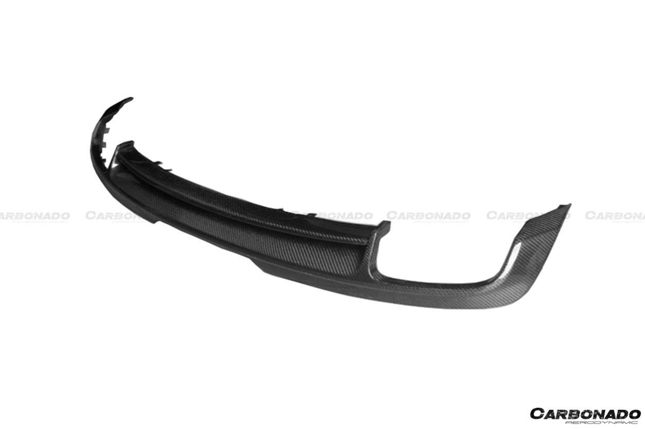 Carbonado 2009-2014 Audi TTS TT S-LINE OE Style Carbon Fiber Rear Lip
