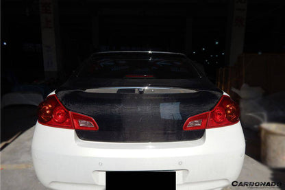 Carbonado 2007-2013 Infiniti G25 G35 G37 Sedan OEM Style Carbon Fiber Trunk