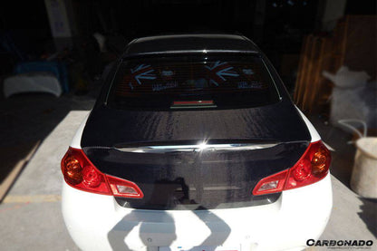 Carbonado 2007-2013 Infiniti G25 G35 G37 Sedan OEM Style Carbon Fiber Trunk