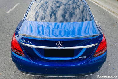 Alerón de maletero estilo AMG para Mercedes Benz C63 Clase C W205 Sedán Carbonado 2015-2021
