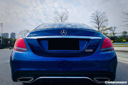 Alerón de maletero estilo AMG para Mercedes Benz C63 Clase C W205 Sedán Carbonado 2015-2021