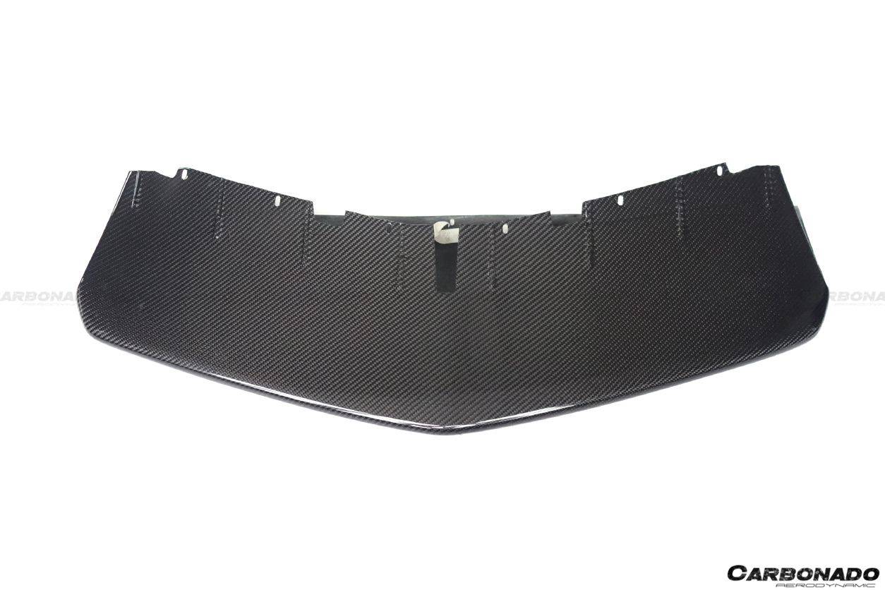 Lamborghini Aventador LP700 Coupé Roadster Carbonado 2011-2016, estilo OEM, labio delantero de fibra de carbono central