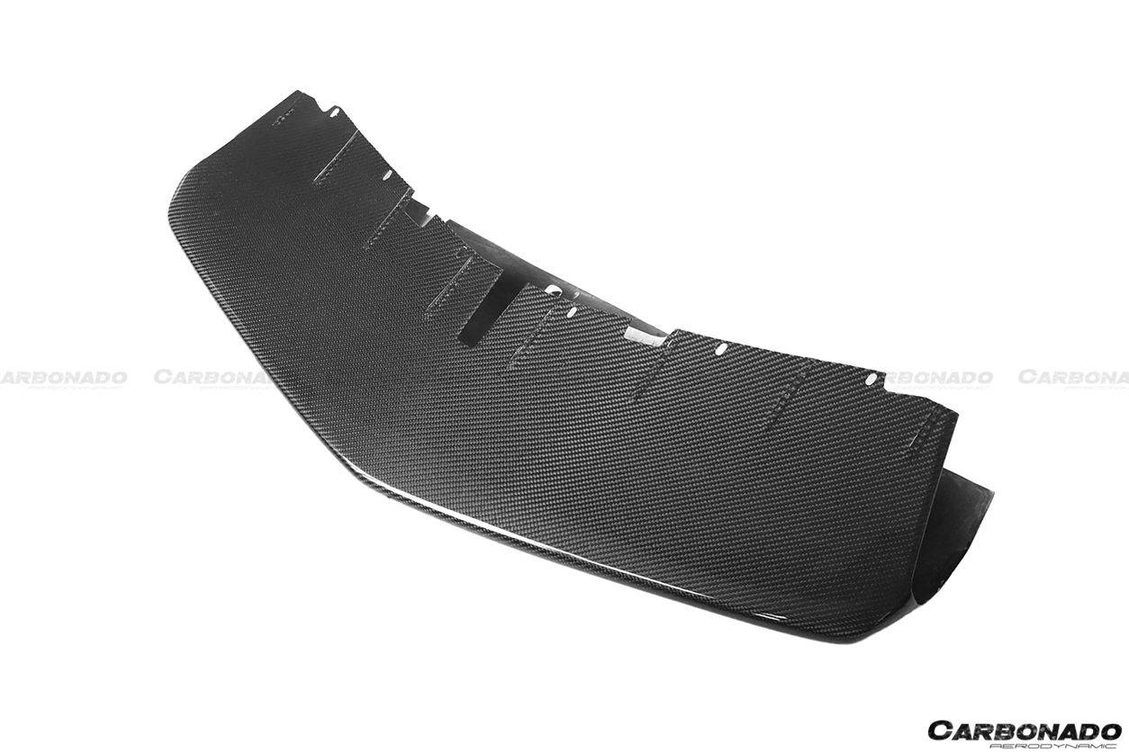 Lamborghini Aventador LP700 Coupé Roadster Carbonado 2011-2016, estilo OEM, labio delantero de fibra de carbono central