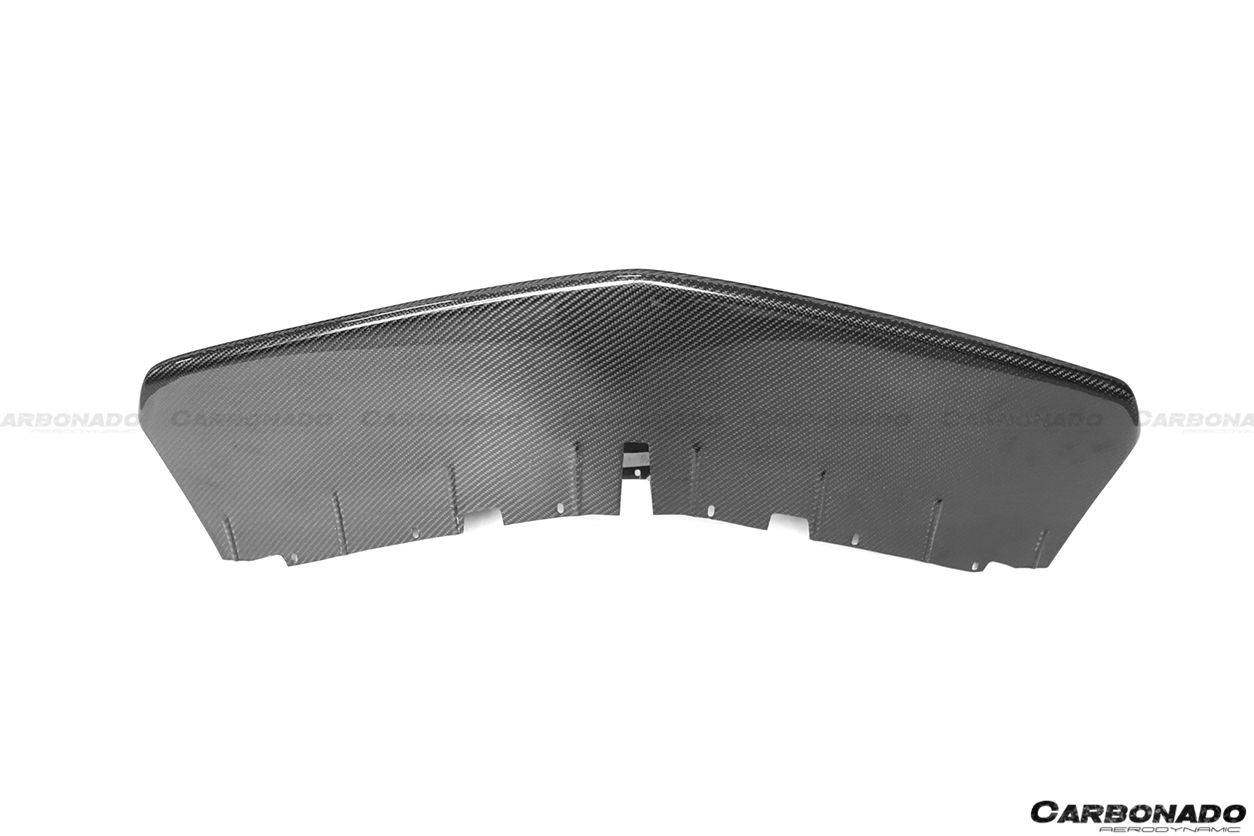 Lamborghini Aventador LP700 Coupé Roadster Carbonado 2011-2016, estilo OEM, labio delantero de fibra de carbono central