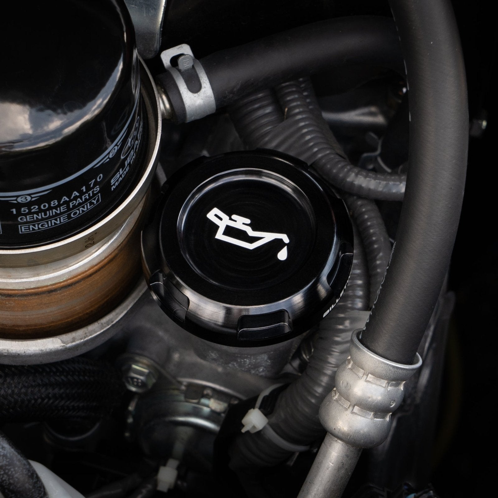 Billetworkz Oil Filler Cap - Multiple Subaru Fitments - 3