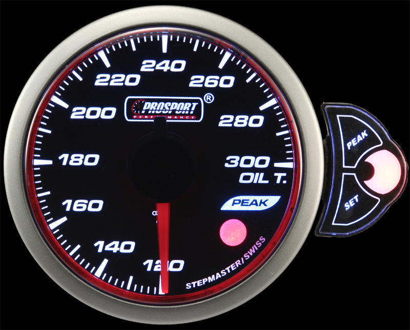 Prosport 2-1/16" Halo-Oil Temperature Gauge