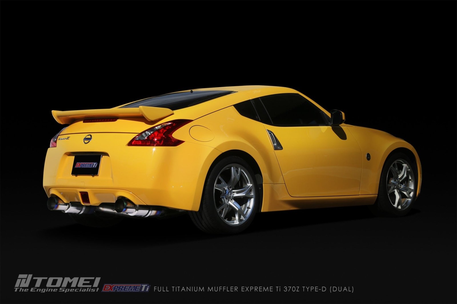 Tomei Titanium Dual Exit Cat - Back Exhaust System | 2009 - 2020 Nissan 370Z - 8