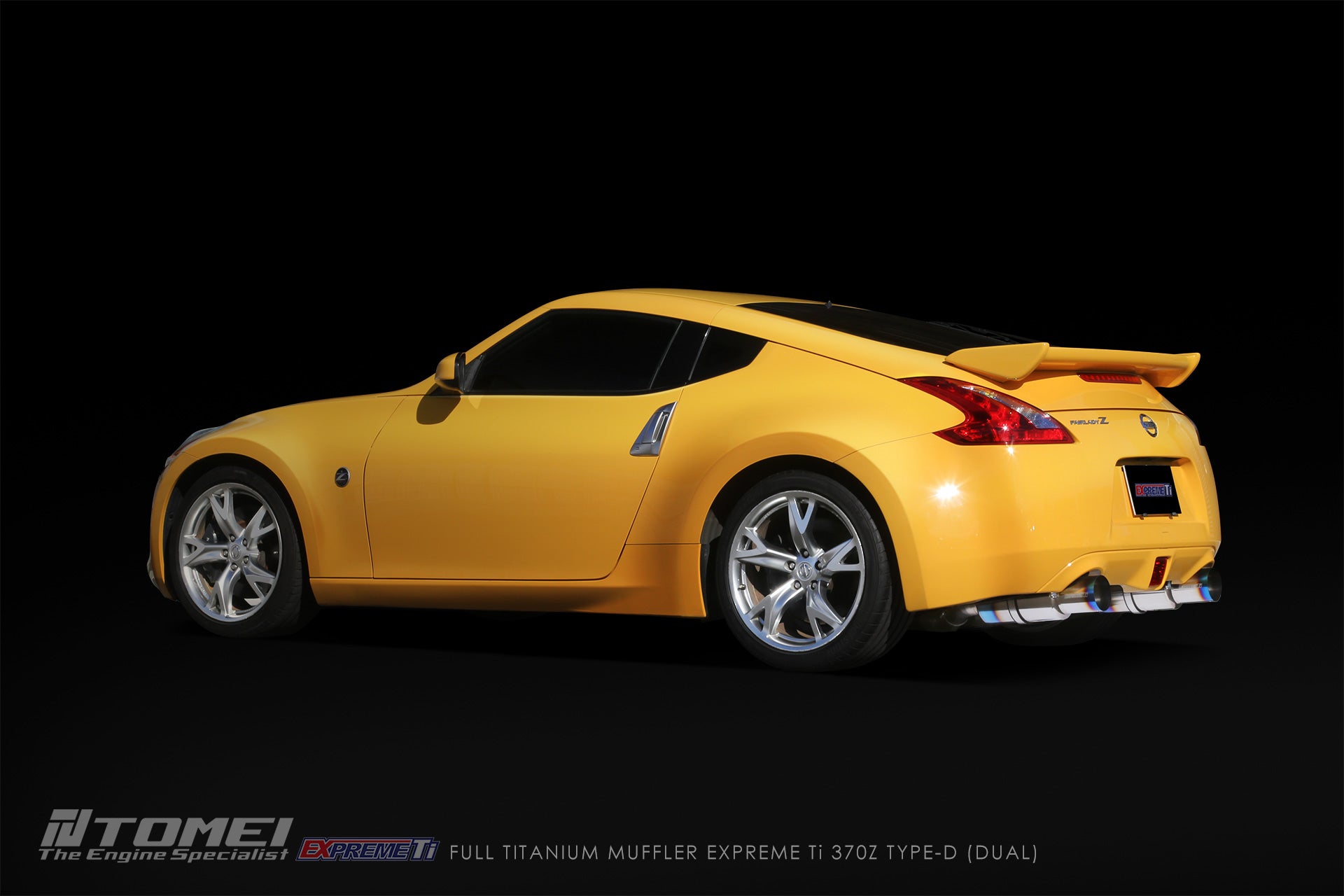 Tomei Titanium Dual Exit Cat-Back Exhaust System | 2009-2020 Nissan 370Z