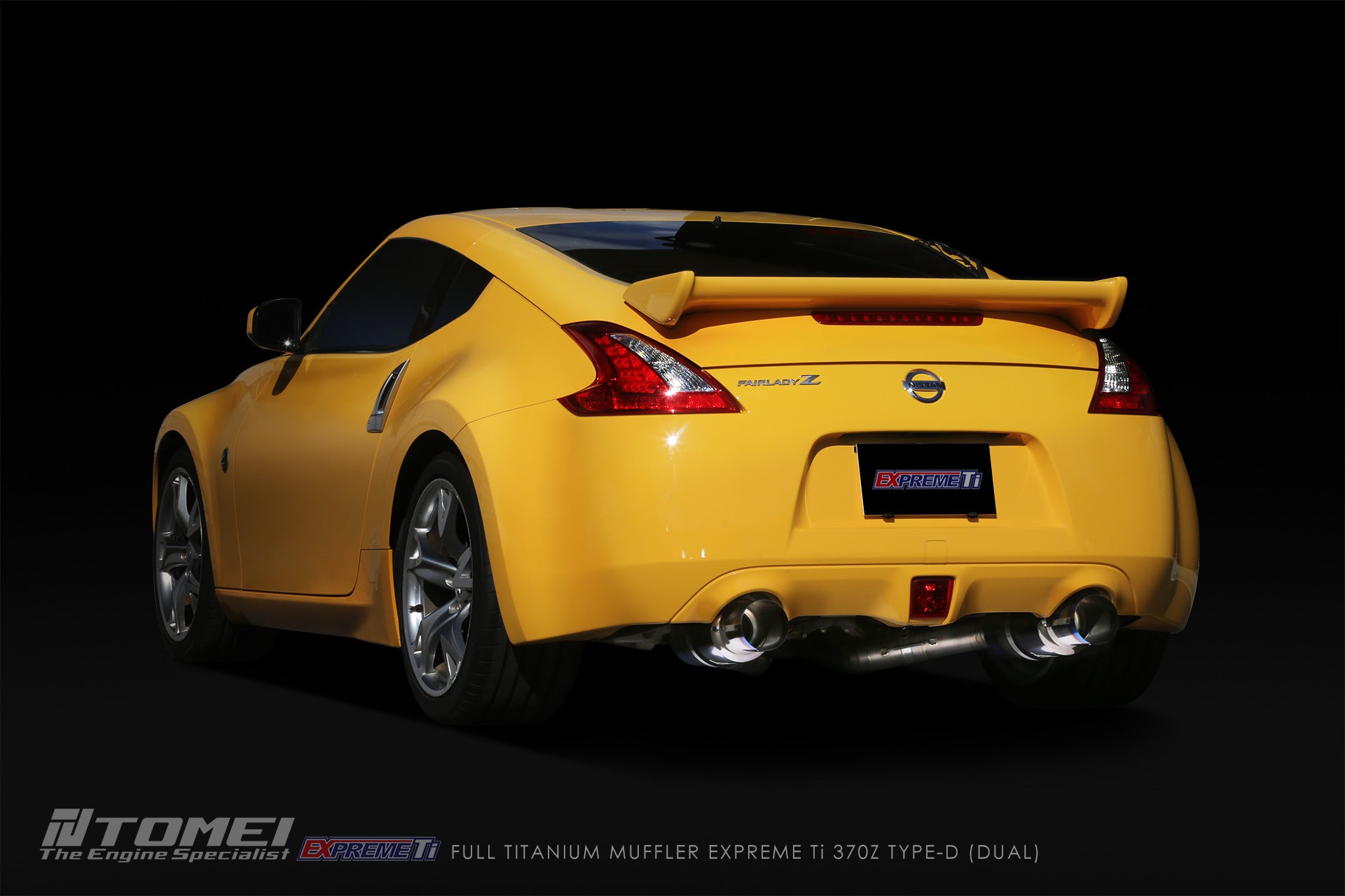 Tomei Titanium Dual Exit Cat-Back Exhaust System | 2009-2020 Nissan 370Z