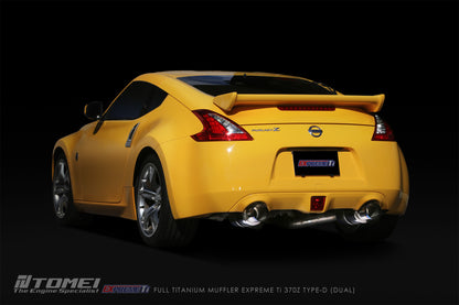 Tomei Titanium Dual Exit Cat-Back Exhaust System | 2009-2020 Nissan 370Z