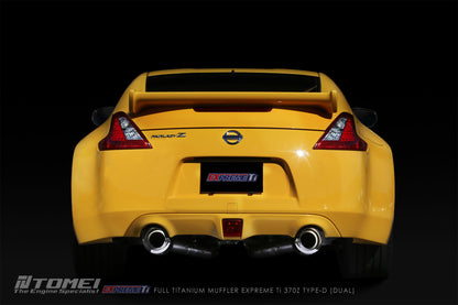 Tomei Titanium Dual Exit Cat-Back Exhaust System | 2009-2020 Nissan 370Z