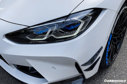 Borde delantero de fibra de carbono estilo MP para BMW M3 G80 M4 G82 G83 (2021 en adelante)
