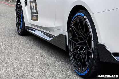 Carbonado 2021-UP BMW M4 G82  G83 MP Style Carbon Fiber Side Skirts