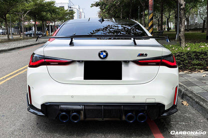 Carbonado 2021-UP BMW M3 G80 M4 G82 G83 3 SERISE G20 4 SERISE G22 MP Style Carbon Fiber Trunk Spoiler Wing