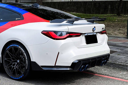 Carbonado 2021-UP BMW M3 G80 M4 G82 G83 3 SERISE G20 4 SERISE G22 MP Style Carbon Fiber Trunk Spoiler Wing