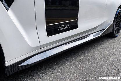Carbonado 2021-UP BMW M4 G82  G83 MP Style Carbon Fiber Side Skirts