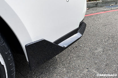 Alerón trasero de fibra de carbono estilo MP Carbonado 2021-UP BMW M4 G82 G83 con tapas