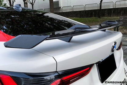 Carbonado 2021-UP BMW M3 G80 M4 G82 G83 3 SERISE G20 4 SERISE G22 MP Style Carbon Fiber Trunk Spoiler Wing