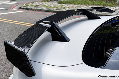Carbonado 2021-UP BMW M3 G80 M4 G82 G83 3 SERISE G20 4 SERISE G22 MP Style Carbon Fiber Trunk Spoiler Wing