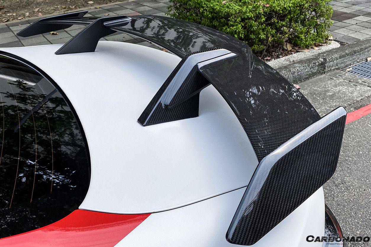 Carbonado 2021-UP BMW M3 G80 M4 G82 G83 3 SERISE G20 4 SERISE G22 MP Style Carbon Fiber Trunk Spoiler Wing