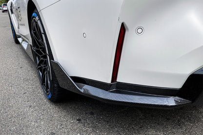 Carbonado MP Style Carbon Fiber Rear Caps | 2021-UP BMW M4 G82 G83