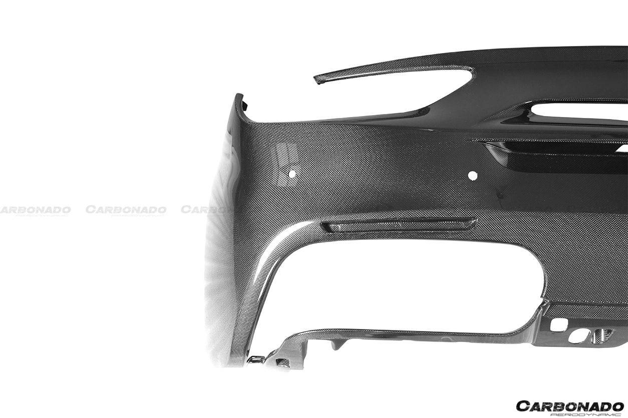 Carbonado 2015-2020 Ferrari 488 GTB Spider OE Style Carbon Fiber Rear Bumper