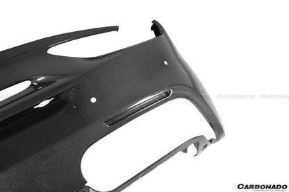 Carbonado 2015-2020 Ferrari 488 GTB Spider OE Style Carbon Fiber Rear Bumper