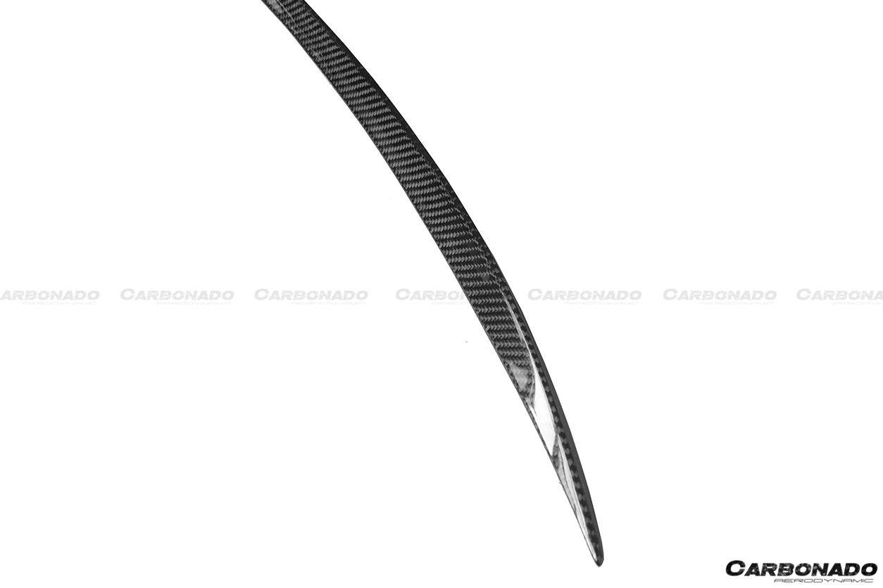 Alerón de maletero estilo AMG para Mercedes Benz C63 Clase C W205 Sedán Carbonado 2015-2021