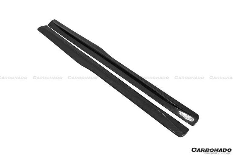 Carbonado 2014-2020 BMW M4 F82 SM Style Carbon Fiber Side Skirts