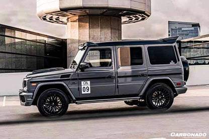 Entrada de aire de capó de fibra de carbono estilo autoclave para Mercedes Benz W463 G Wagon Carbonado 2003-2018