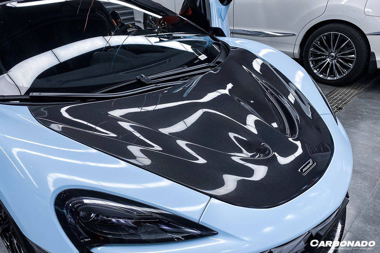Carbonado 2018-2021 McLaren 540C & 570S & 600LT P1 Style Carbon Fiber Hood