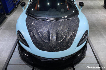 Carbonado 2018-2021 McLaren 540C & 570S & 600LT P1 Style Carbon Fiber Hood