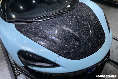 Carbonado 2018-2021 McLaren 540C & 570S & 600LT P1 Style Carbon Fiber Hood