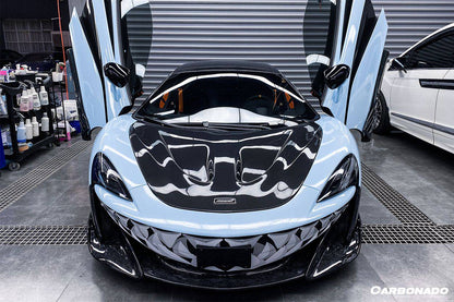 Carbonado 2018-2021 McLaren 540C & 570S & 600LT P1 Style Carbon Fiber Hood