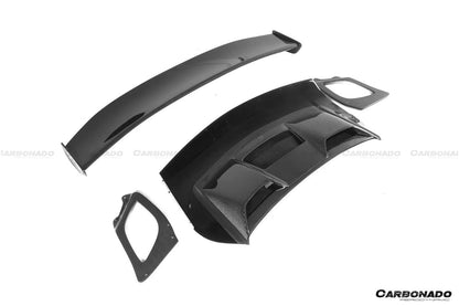 Carbonado 2016-2019 Porsche 911 991.2 Carrera    S    4S GT2RS Style Trunk Spoiler