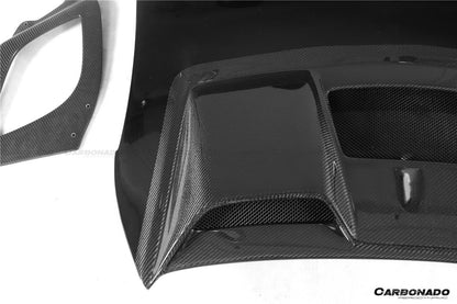 Alerón de maletero estilo Porsche 911 991.1 Carrera S 4 4s GT2RS Carbonado 2012-2015