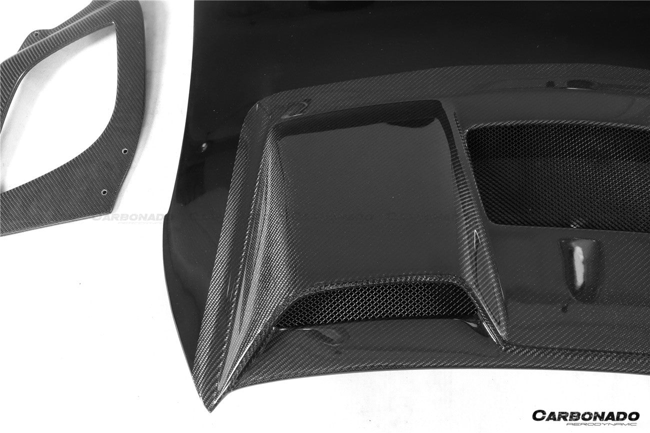 Carbonado 2016-2019 Porsche 911 991.2 Carrera    S    4S GT2RS Style Trunk Spoiler