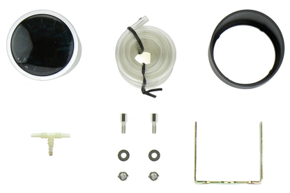Prosport 2-1/16" Amber / White Mechanical Boost Gauge