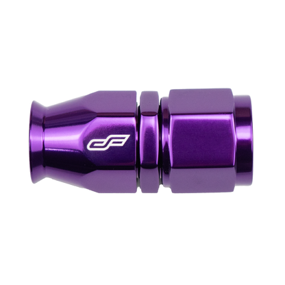 -10 AN Straight Female Aluminum Hose End (PTFE)