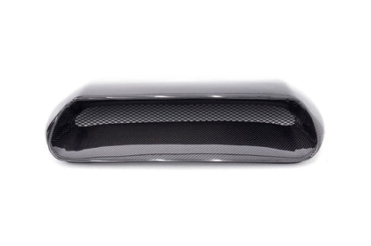 OLM Oversized Carbon Fiber Hood Scoop - 2015+ WRX / STI - 10