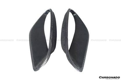 Carbonado 2013-2019 Porsche 911 991-2 Turbo S OEM Style Carbon Fiber Quarter Panel Side Scoops