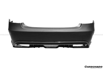 Carbonado 2010-2016 Mercedes Benz E Class W207 Coupe PD Style Rear Bumper With exhaust Tips