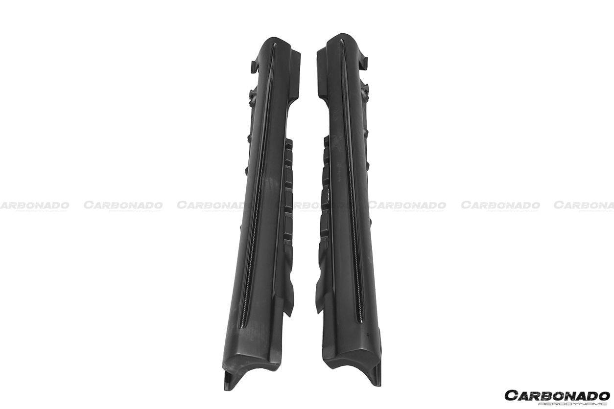 Faldones laterales estilo PD para Mercedes Benz Clase E W207 Coupé Carbonado 2010-2016