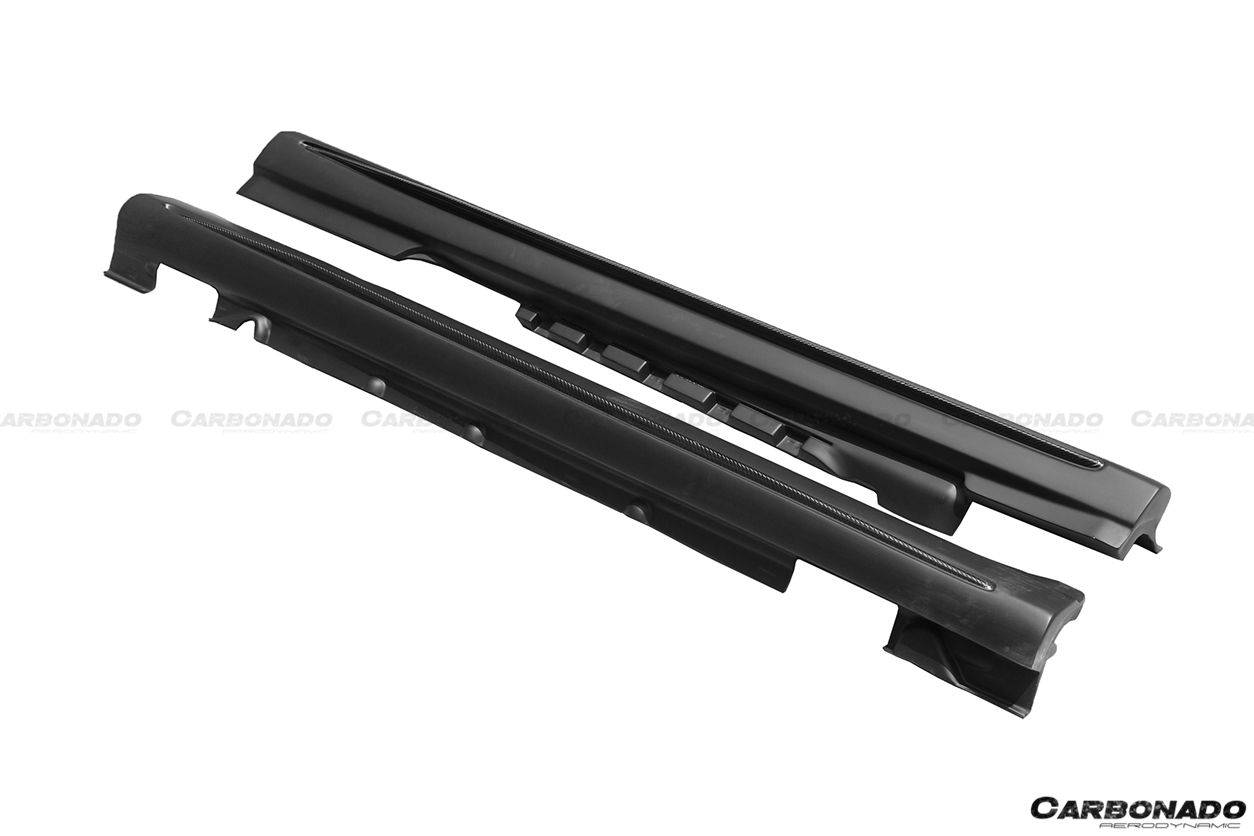 Faldones laterales estilo PD para Mercedes Benz Clase E W207 Coupé Carbonado 2010-2016