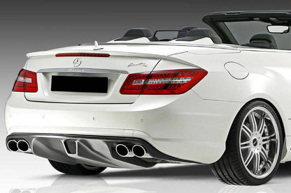 Carbonado 2010-2013 Mercedes Benz E Class Sport W207 Coupe PA Style Carbon Fiber Rear Lip