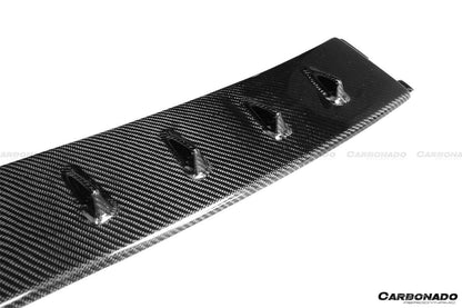 Alerón de techo de fibra de carbono estilo OEM para Mitsubishi Evolution 7 8 9 Carbonado 2003-2006