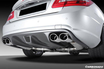 Carbonado 2010-2013 Mercedes Benz E Class Sport W207 Coupe PA Style Carbon Fiber Rear Lip