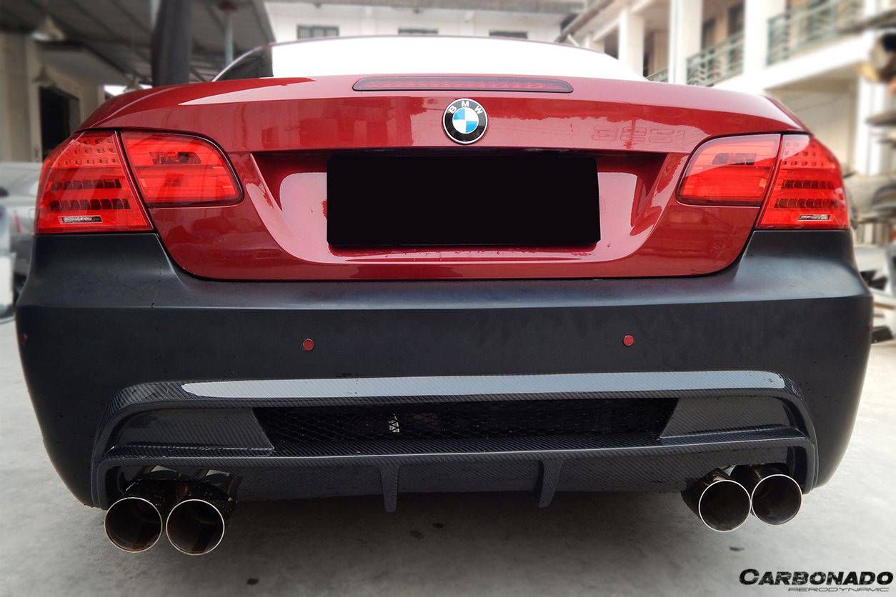 Carbonado 2008-2013 BMW 3 Series E92 E93 Coupe VRS Style Rear Bumper