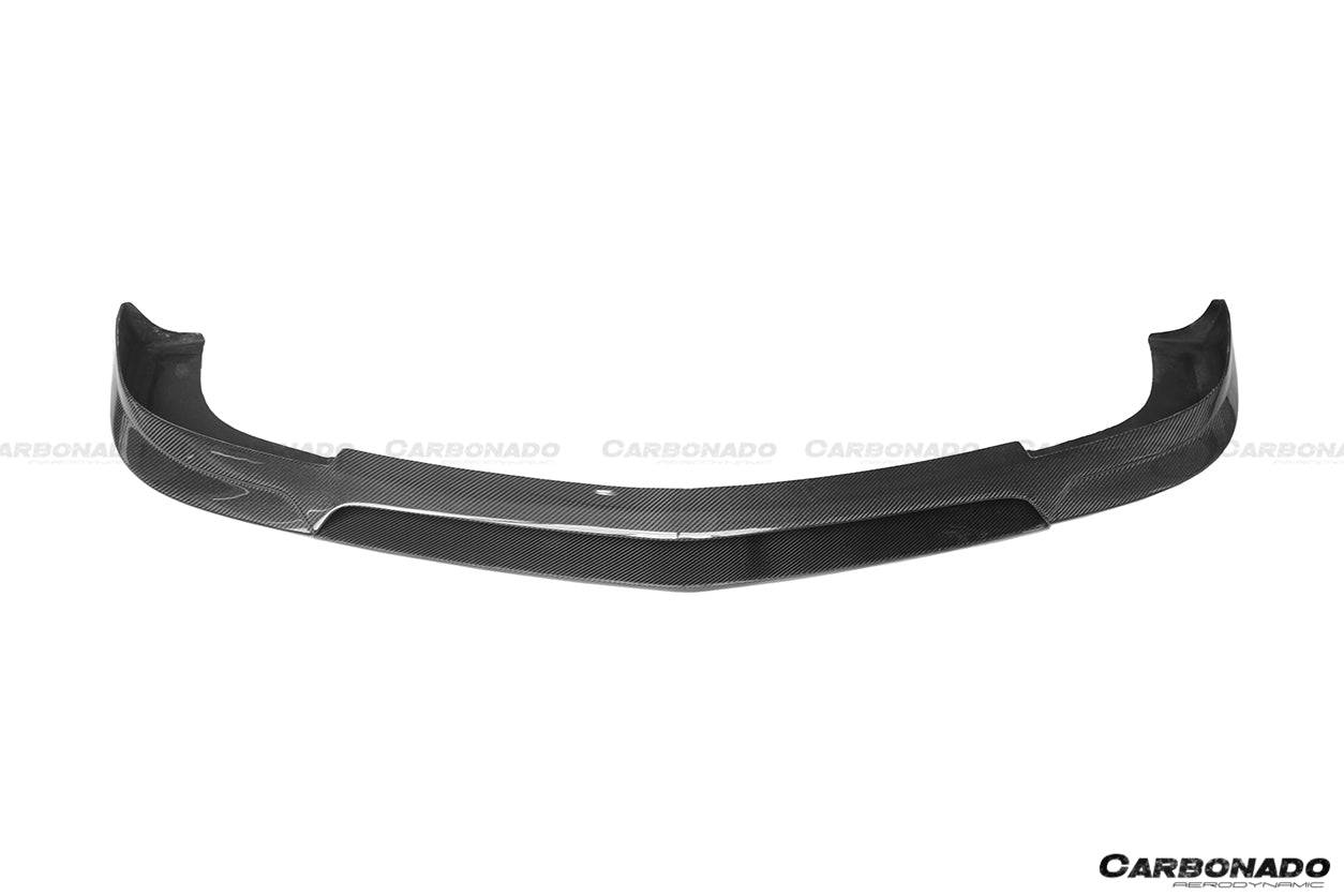 Carbonado 2012-2014 Mercedes Benz W204 C63 AMG RZ Style Carbon Fiber Front Lip
