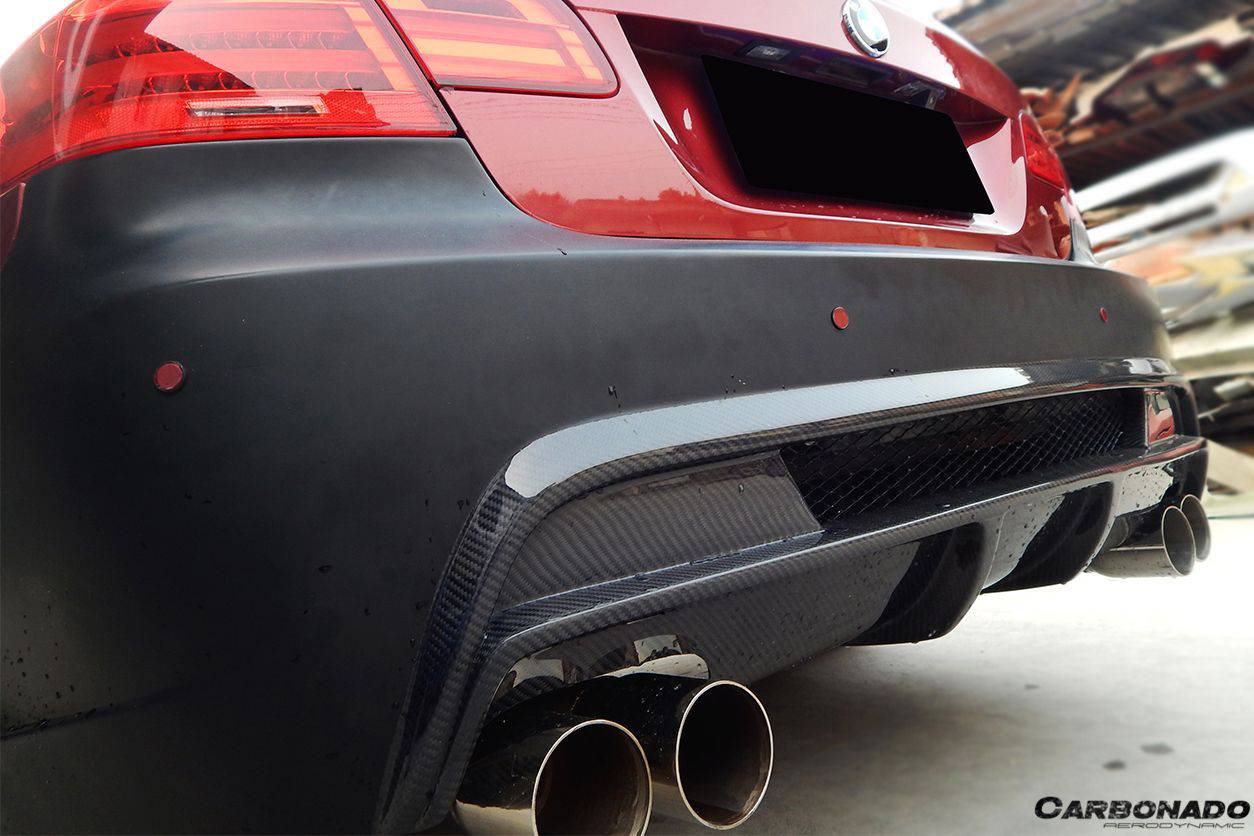 Carbonado 2008-2013 BMW 3 Series E92 E93 Coupe VRS Style Rear Bumper